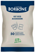 Borbone Kit Accessori EcoLogico 50pz – Accessori Sostenibili per il Tuo Caffè