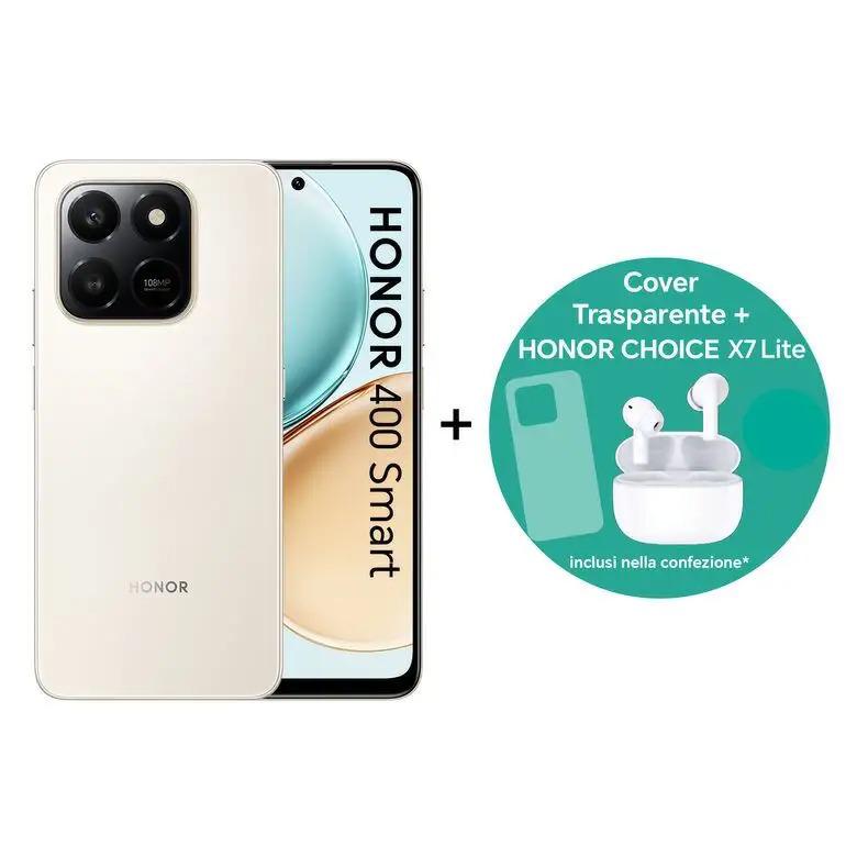 Honor 400 Smart 4G 8+256GB 6.7” Display AMOLED + Choice X7 | Fotocamera AI, Batteria 5000mAh, Prestazioni Potenti