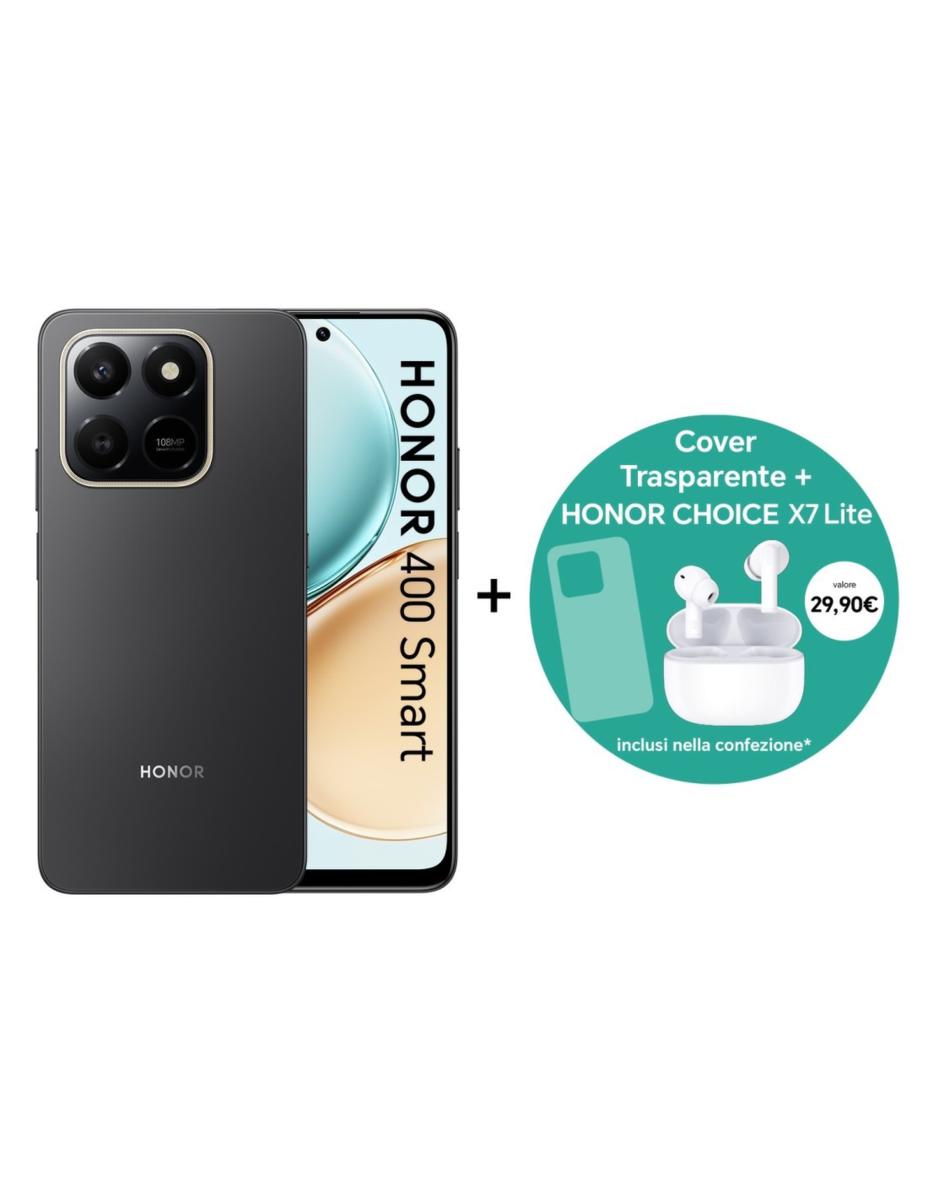 Honor 400 Smart 4G 8+256GB 6.7” Display AMOLED + Choice X7 | Fotocamera AI, Batteria 5000mAh, Prestazioni Potenti