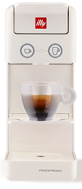 Illy Y3.3 – Macchina da Caffè a Capsule Iperespresso + 14 Capsule Incluse | Design Minimal, Gusto Massimo