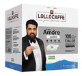 Lollo Caffè Amore Assoluto – 100 Cialde ESE 44mm | Gusto Intenso e Crema Perfetta