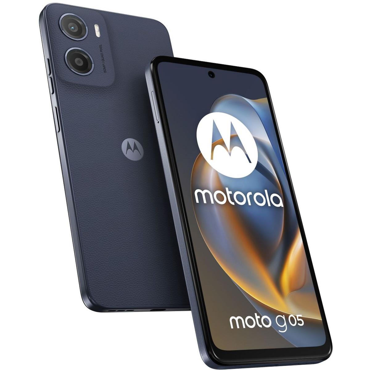 MOTOROLA MOTO G05 4G 4+256GB DENIM BLUE – ELEGANZA, AUTONOMIA E VELOCITÀ
