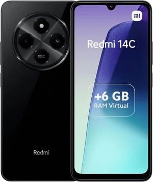 Xiaomi Redmi 14C 8GB RAM 256GB Memoria - Display 6.88" con NFC Midnight Black Dual SIM