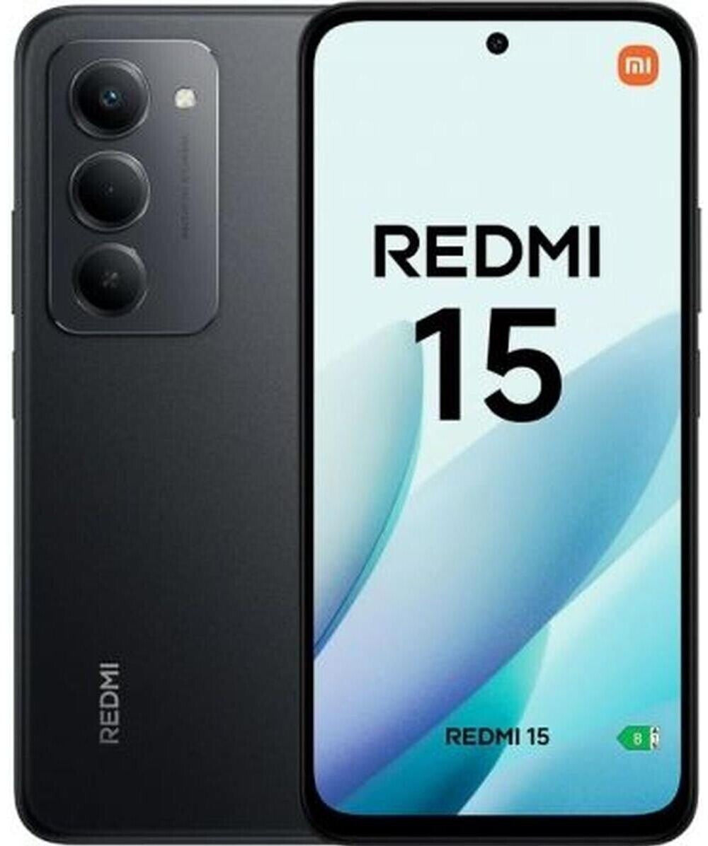 Xiaomi Redmi 15 16+256GB 6.9" Midnight Black DS Wind3 | Smartphone Dual SIM con Fotocamera 50MP e Batteria 6000mAh