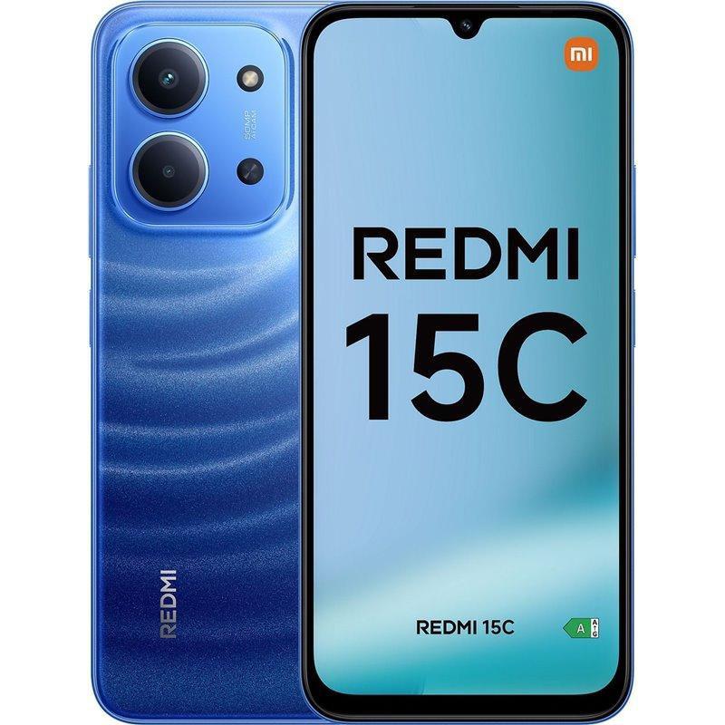 Xiaomi Redmi 15C 16+256GB 6.9" 4G Moonlight Blue DS | Smartphone Dual SIM con Fotocamera 50MP e Batteria 6000mAh