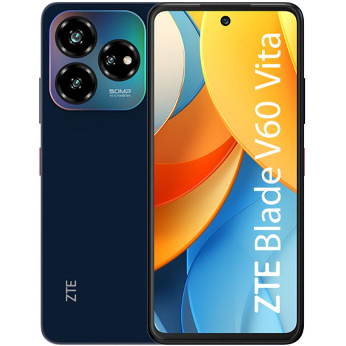 ZTE BLADE V60 VITA 6+256GB 6.6" DARK BLUE – SMARTPHONE 4G VELOCE, ELEGANTE E DAL GRANDE SPAZIO DI ARCHIVIAZIONE | TECNOSOLUZIONISHOP