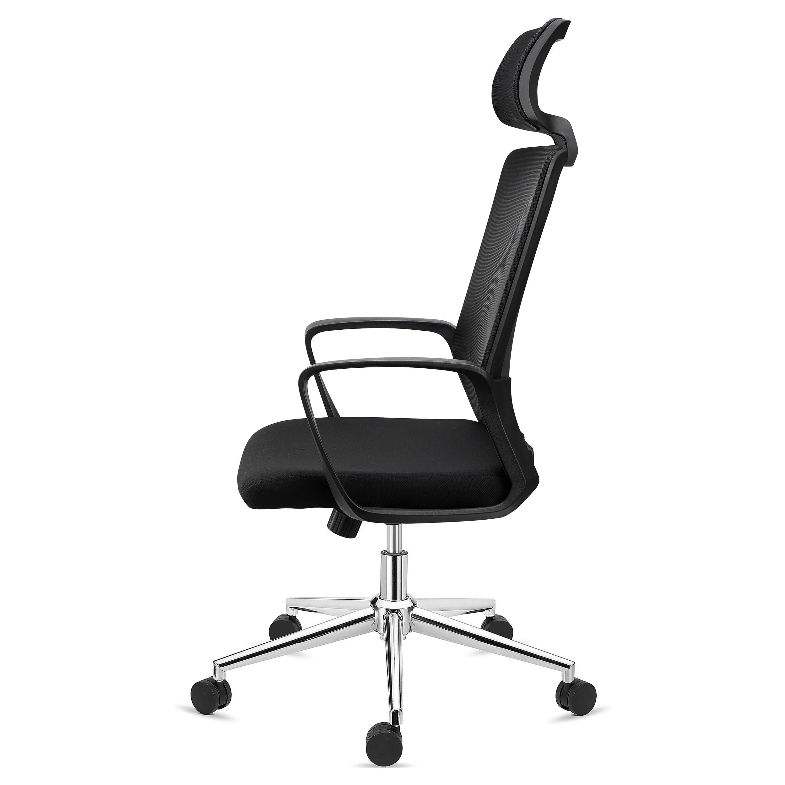Sedia da Ufficio Ergonomica in Rete Anti‑Sudore – Regolabile in Altezza con Poggiatesta