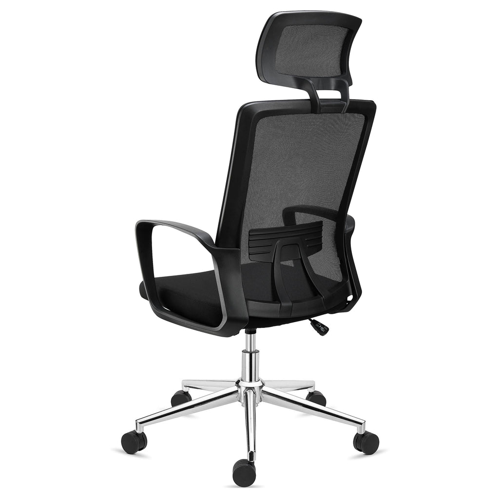 Sedia da Ufficio Ergonomica in Rete Anti‑Sudore – Regolabile in Altezza con Poggiatesta