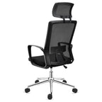 Sedia da Ufficio Ergonomica in Rete Anti‑Sudore – Regolabile in Altezza con Poggiatesta