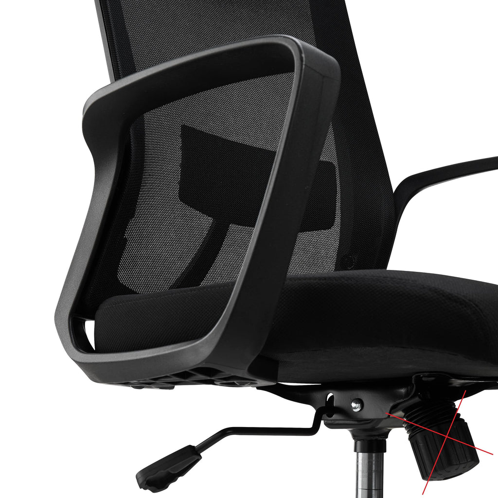 Sedia da Ufficio Ergonomica in Rete Anti‑Sudore – Regolabile in Altezza con Poggiatesta